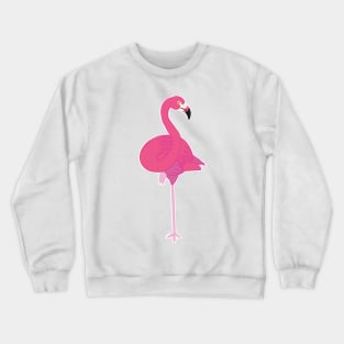 Carribean Flamingo 2 - Cartoon Crewneck Sweatshirt